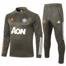 Giacca Manchester United 2020/2021 Verde Navy