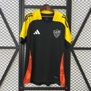 Thailandia Maglia Atlético Mineiro Pre-Match 2025/2026 Nero Thailandia Maglia Atlético Mineiro Pre-Match 2025/2026 Nero
