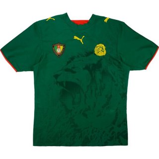 Thailandia Maglia Camerun Prima Retro 2006 Verde