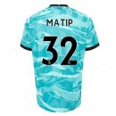 Maglia Liverpool NO.32 Matip Seconda 2020/2021 Blu