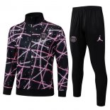 Giacca PSG 2025/2026 Nero Rosa 2