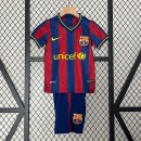 Maglia Barcellona Prima Retro Bambino 2009 2010