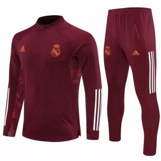 Giacca Real Madrid 2020/2021 Borgogna Giacca Real Madrid 2020/2021 Borgogna