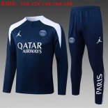 Bambino Felpa Allenamento PSG 2026/2027 Blu 3 Bambino Felpa Allenamento PSG 2026/2027 Blu 3