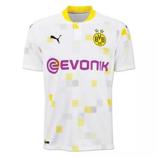 Maglia Borussia Dortmund Terza 2020/2021 Bianco Maglia Borussia Dortmund Terza 2020/2021 Bianco