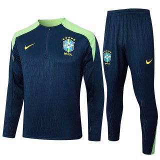 Felpa Allenamento Brasile 2024/2025 Blu Verde Felpa Allenamento Brasile 2024/2025 Blu Verde