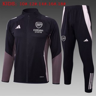 Bambino Giacca Arsenal 2025/2026 Grigio 5 Bambino Giacca Arsenal 2025/2026 Grigio 5