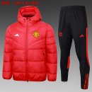 Piumino Manchester United Set Completo 2024/2025 Rosso