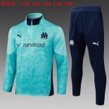 Bambino Felpa Allenamento Marseille 2026/2027 Verde Bambino Felpa Allenamento Marseille 2026/2027 Verde
