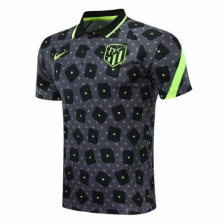 Polo Atletico Madrid 2020/2021 Nero Grigio Polo Atletico Madrid 2020/2021 Nero Grigio