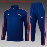 Bambino Felpa Allenamento Arsenal 2025/2026 Blu 5