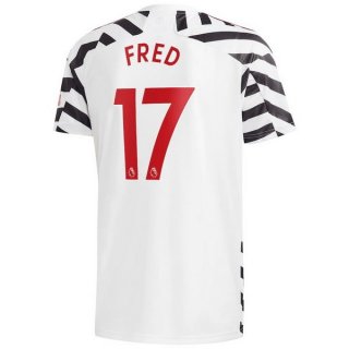 Maglia Manchester United NO.17 Fred Terza 2020/2021 Bianco