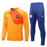 Giacca Paesi Bassi 2022/2023 Arancione Blu