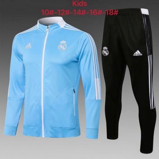 Bambino Giacca Real Madrid 2022 Blu Bambino Giacca Real Madrid 2022 Blu