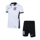 Maglia Corinthians Paulista Prima Bambino 2020/2021 Bianco