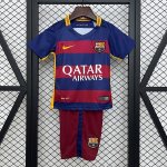 Maglia Barcellona Prima Bambino Retro 2015-2016