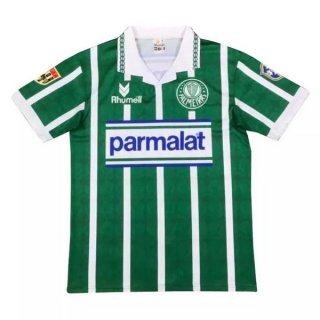 Thailandia Maglia Palmeiras Prima Retro 1993 1994 Verde