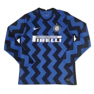 Thailandia Maglia Inter Milan Prima ML 2020/2021 Blu