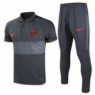 Polo PSG Set Completo 2020/2021 Grigio