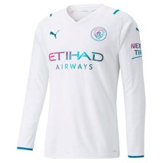 Thailandia Maglia Manchester City Seconda ML 2021/2022