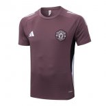 Maglia Formazione Manchester United 2025/2026 Porpora 3