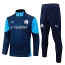 Felpa Allenamento Marseille 2026/2027 Blu