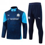 Felpa Allenamento Marseille 2026/2027 Blu Felpa Allenamento Marseille 2026/2027 Blu