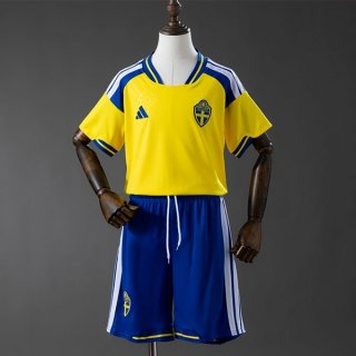 Maglia Svezia Prima Bambino 2026
