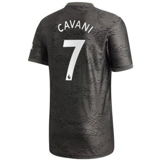 Maglia Manchester United NO.7 Cavani Seconda 2020/2021 Nero Maglia Manchester United NO.7 Cavani Seconda 2020/2021 Nero