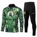 Felpa Allenamento Brasile 2025/2026 Verde