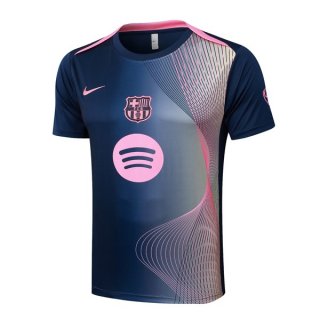 Maglia Formazione Barcellona 2026/2027 Blu Rosa