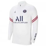 Maglia Paris Saint Germain Strike Top ML 2021/2022 Bianco Maglia Paris Saint Germain Strike Top ML 2021/2022 Bianco