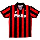 Thailandia Maglia AC Milan Prima Retro 1993 1994 Nero Rosso