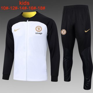 Bambino Giacca Chelsea 2024 Bianco 2 Bambino Giacca Chelsea 2024 Bianco 2