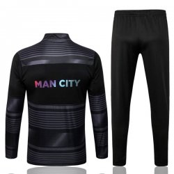 Giacca Manchester City 2023 Grigio Nero