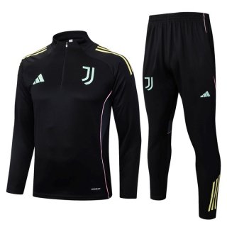 Felpa Allenamento Juventus 2025/2026 Nero 5 Felpa Allenamento Juventus 2025/2026 Nero 5