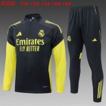 Bambino Felpa Allenamento Real Madrid 2025/2026 Nero 5