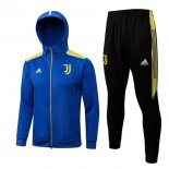 Felpa Cappuccio Set Completo Juventus 2022/2023 Blu