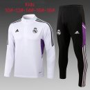 Bambino Felpa Real Madrid 2023 Bianco Nero