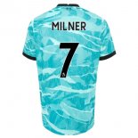 Maglia Liverpool NO.7 Milner Seconda 2020/2021 Blu