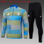 Bambino Felpa Allenamento Real Madrid 2025/2026 Blu 9
