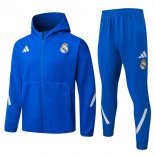 Giacca Cappuccio Real Madrid 2026/2027 Blu