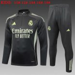 Bambino Felpa Allenamento Real Madrid 2025/2026 Verde 7