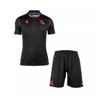 Maglia Real Sociedad Seconda Bambino 2020/2021 Nero