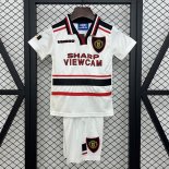 Maglia Manchester United Seconda Bambino Retro 1997-1998