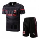 Maglia Formazione AC Milan Set Completo 2022-2023 Grigio