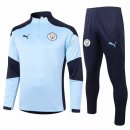 Giacca Manchester City 2020/2021 Blu Nero