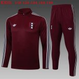 Bambino Felpa Allenamento Ajax 2025/2026 Rosso 5