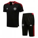 Formazione Manchester United Set Completo 2022 Nero Rosso