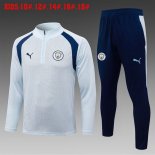 Bambino Felpa Allenamento Manchester City 2026/2027 Blu 6